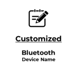 Customized Bluetooth Name [ADD-ON ONLY]